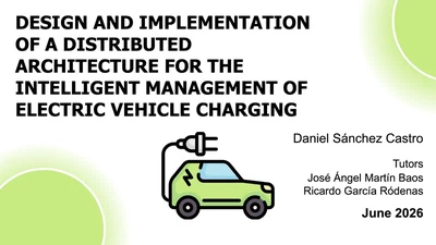 Design and implementation of a distributed architecture for the intelligent management of electric vehicle charging featured image