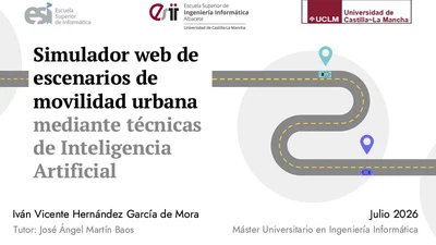 Web-based simulator for urban mobility scenarios using Artificial Intelligence techniques featured image