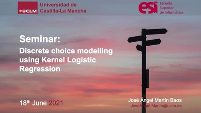 Seminar: Discrete choice modelling using Kernel Logistic Regression featured image